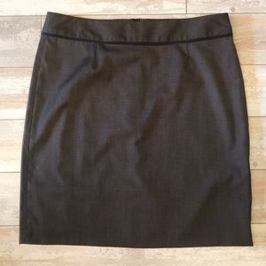 Banana Republic Size 12 Brown Dress Skirt